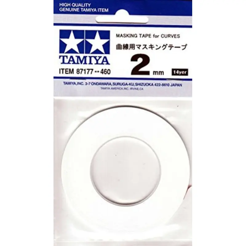 Tamiya Masking Tape for Curves 2mm