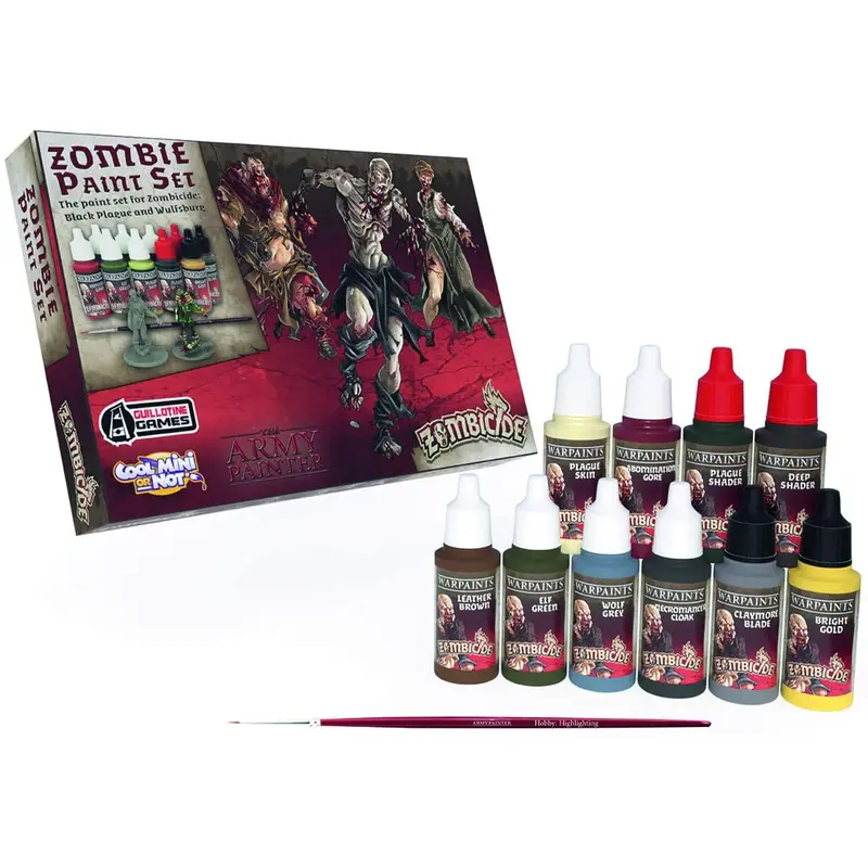 Army Painter Warpaints Zombicide Black Plague Set