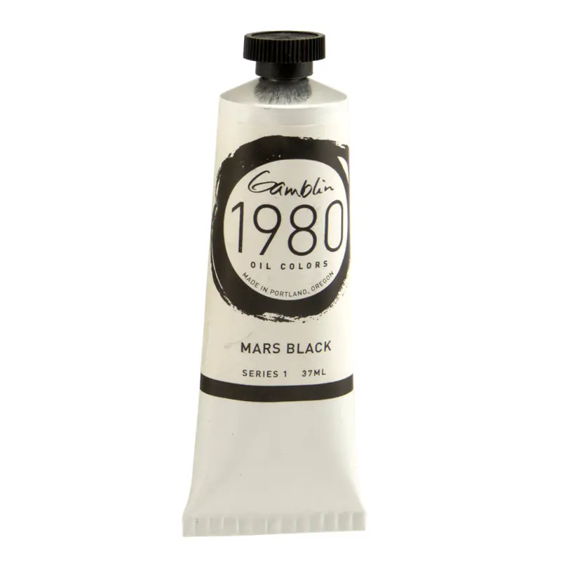 Gamblin 1980 Oil Mars Black 37Ml