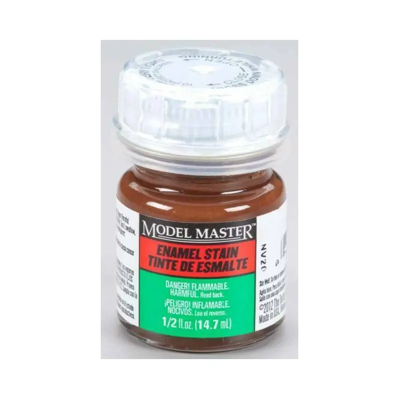 Enamel Military FS Color - Model Master(TM) - Brown Detail Enhancer 1/2oz 15ml