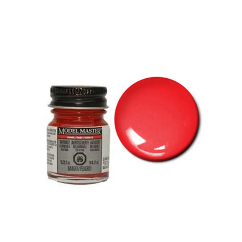 Model Master 2731 Chevy Engine Red Enamel Paint 14.7ml Jar