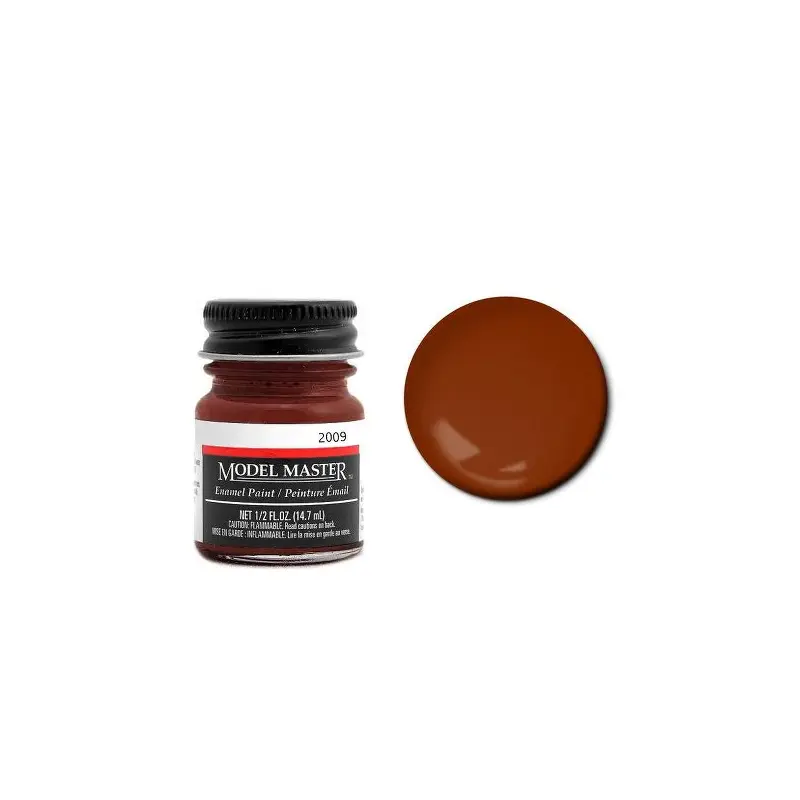 TE2009 British Crimson Enamel Paint 14.7 ml 1/2 OZ