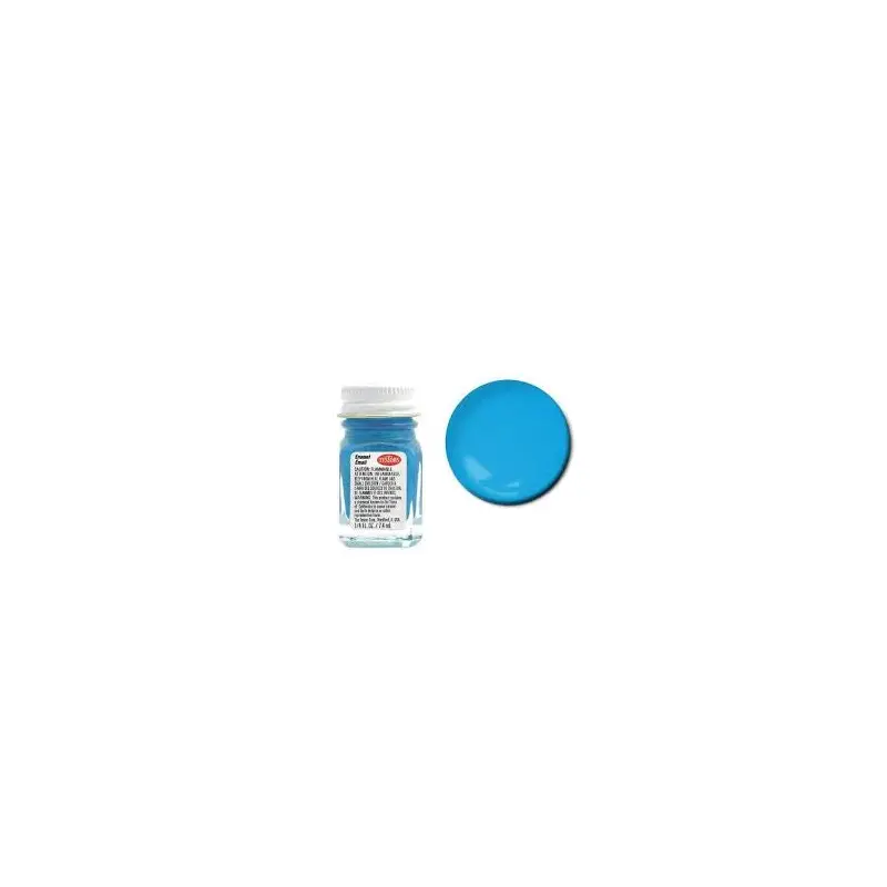Testors 1162 Enamel Flat Sky Blue 1/4 oz
