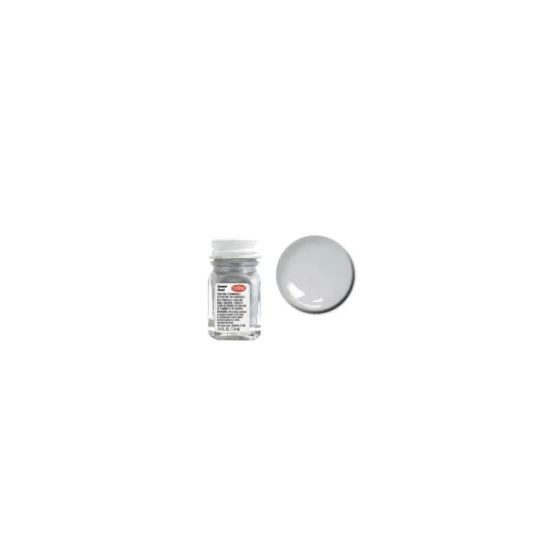 Testors 1181 Enamel Flat Aluminum 1/4 oz