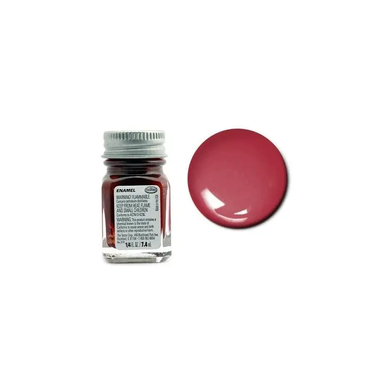 Testors 1529TT Red Metal Flake Enamel Paint