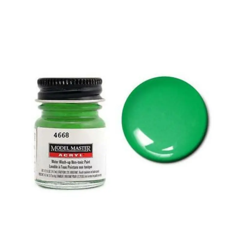 Testors Model Master Acryl: Clear Green 4668