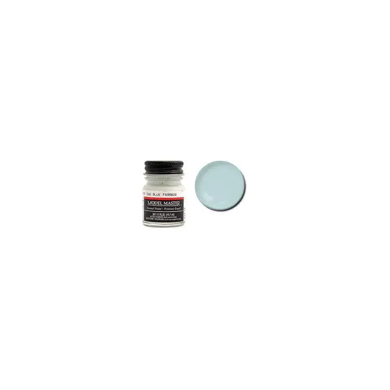 Testors Model Master 1722 Duck Egg Blue Enamel Paint, 0.5 OZ Bottle