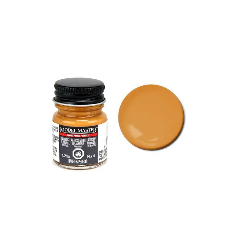 Testors Model Master 2177 Light Rust Enamel Paint, 0.5 OZ Bottle