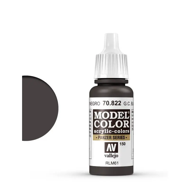 Vallejo 70.822 German Camouflage Black Brown