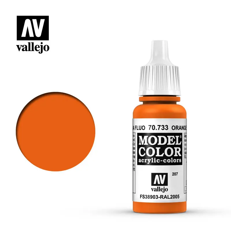 Vallejo 70.733 Fluorescent Orange