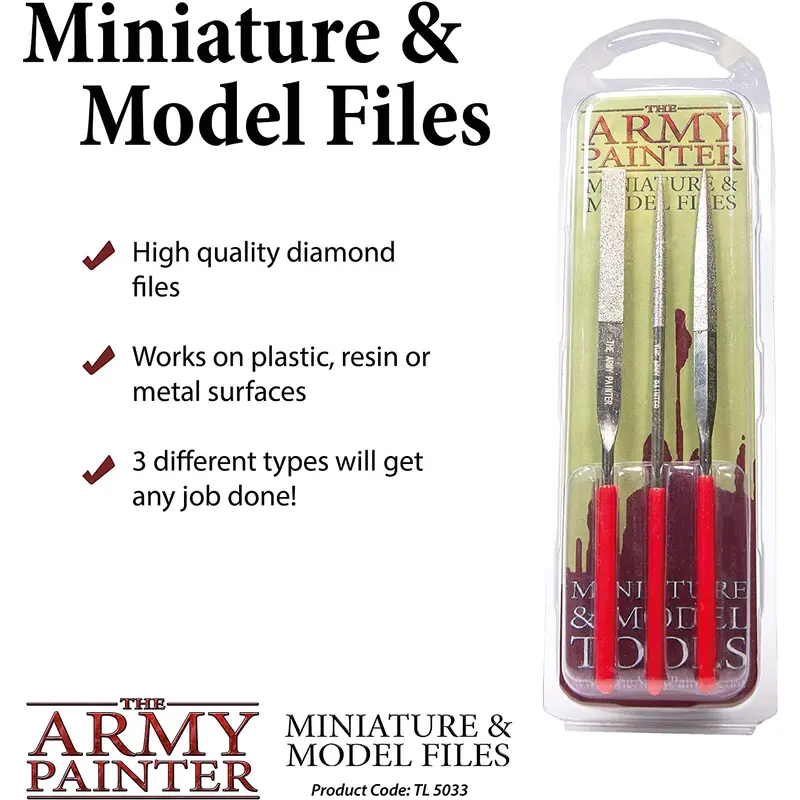 Army Painter Miniature and Model Files 3pc