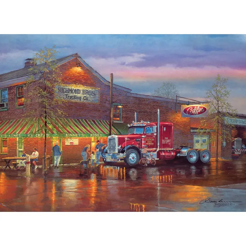 Cobble Hill Big Red 1000pc Puzzles