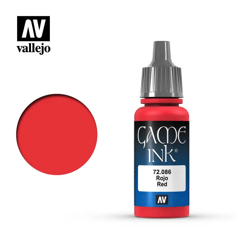 Vallejo 72.086 Red Ink
