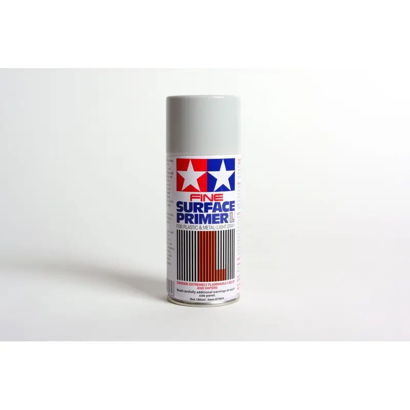 Tamiya Color Spray 87064 FINE SURFACE PRIMER L Light Grey 180Ml Spray Can