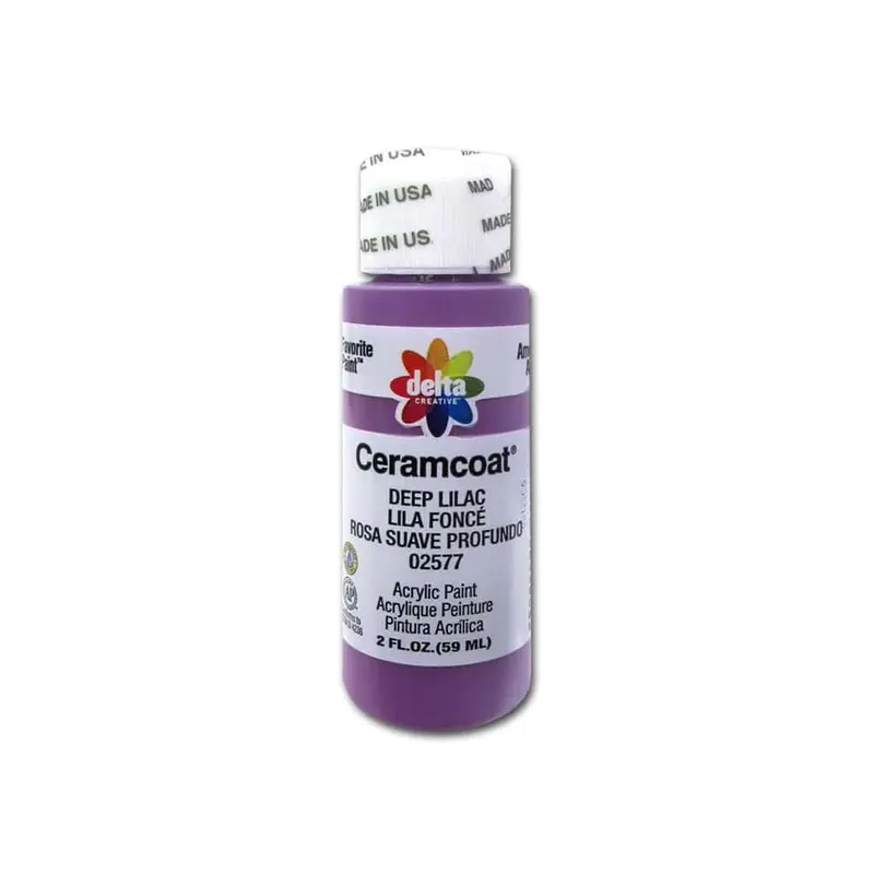 Delta Ceramcoat Acrylic Paint 2 oz. #2577 Deep Lilac