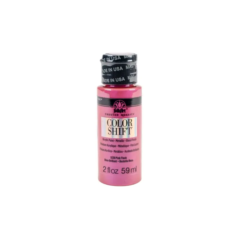 FolkArt  Color Shift Acrylic Paint - Pink Flash, 2 oz. - 5127