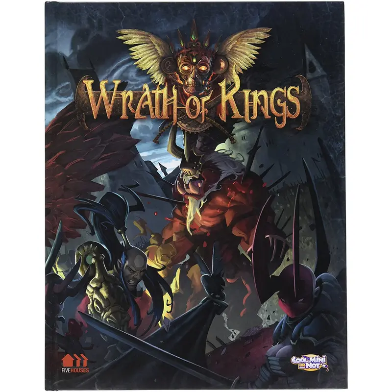 Cool Mini or Not Wrath of Kings Rulebook Board Game