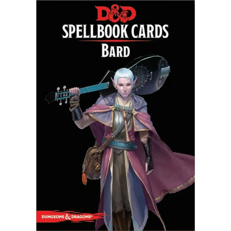 Dungeons and Dragons -Spellbook cards Bard