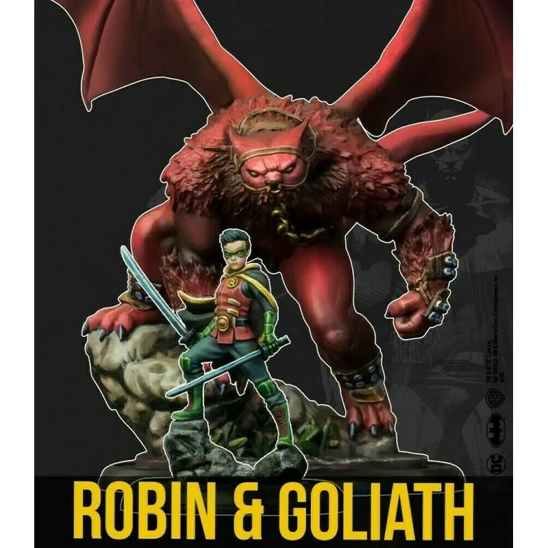 Batman Miniatures Game: Robin and Goliath 35mm