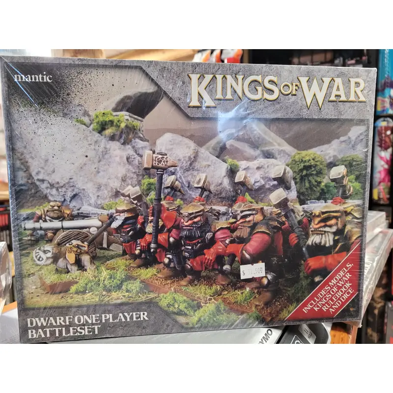 Kings of War Dwarf One Player Battleset