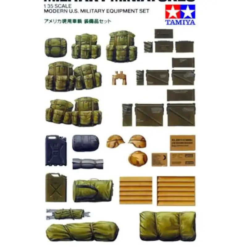 Modern U.S. Military Equipment Set Tamiya | No. 35266 | 1:35