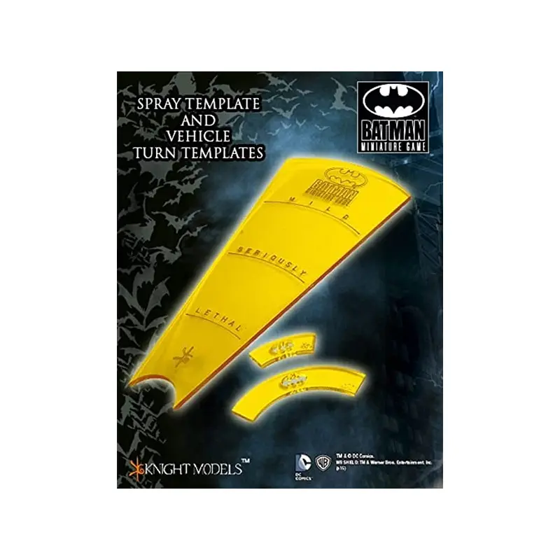Batman Miniatures Game - Templates