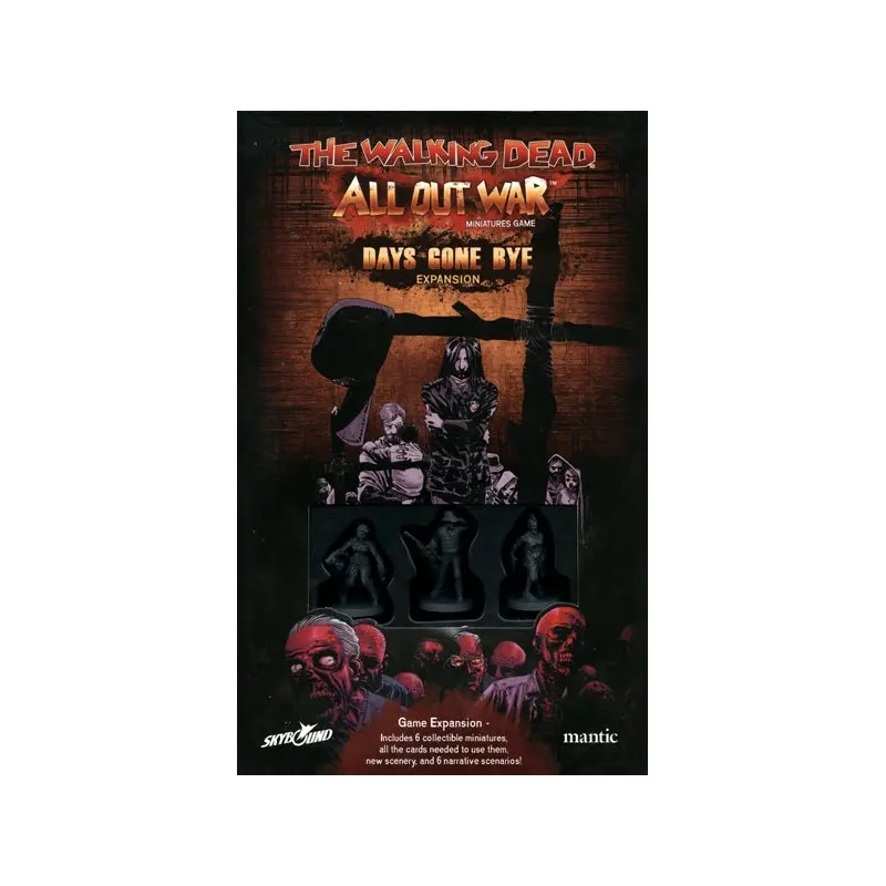 WALKING DEAD - ALL OUT WAR - Miniature Game Days Gone Bye