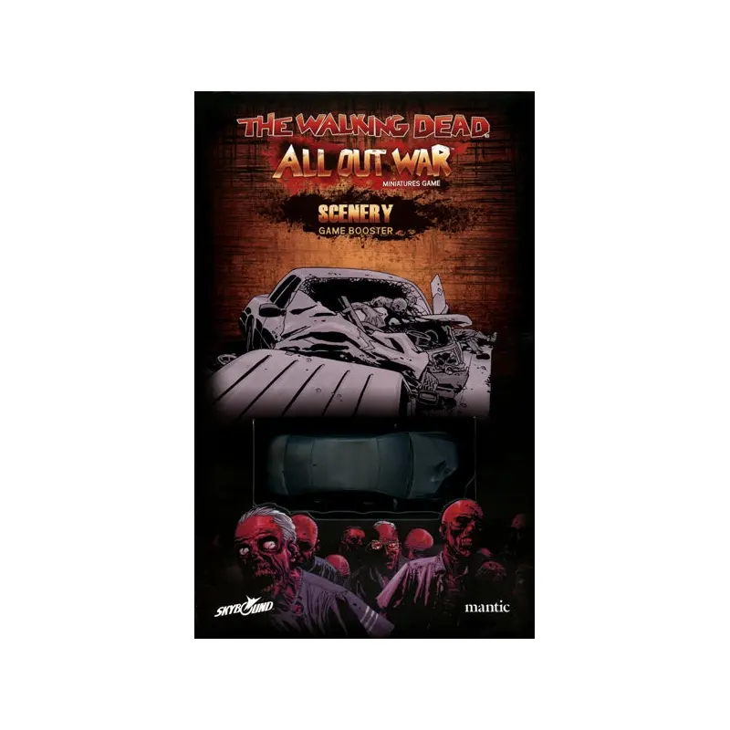 WALKING DEAD - ALL OUT WAR - Miniature Game Scenery Game Booster