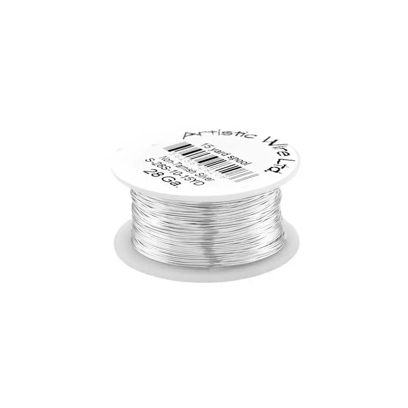Art Wire 18ga Lead/Nickel Safe Stainless Steel
