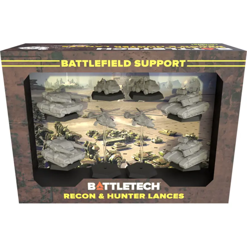 BATTLETECH BATTLEFIELD SUPPORT RECON & HUNTER LANCES FORCEPACK