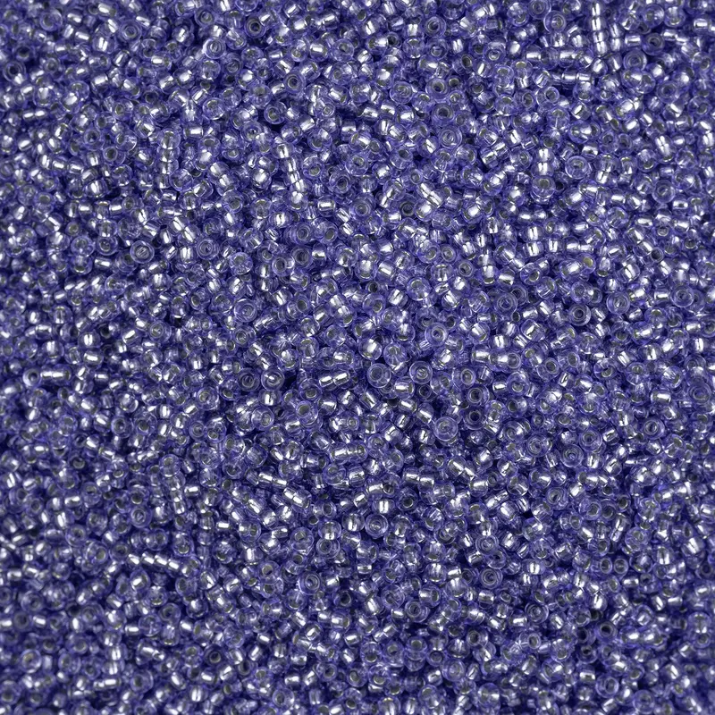 Czech Seed Bead 11/0 Vial S/L Purple Solgel apx23g