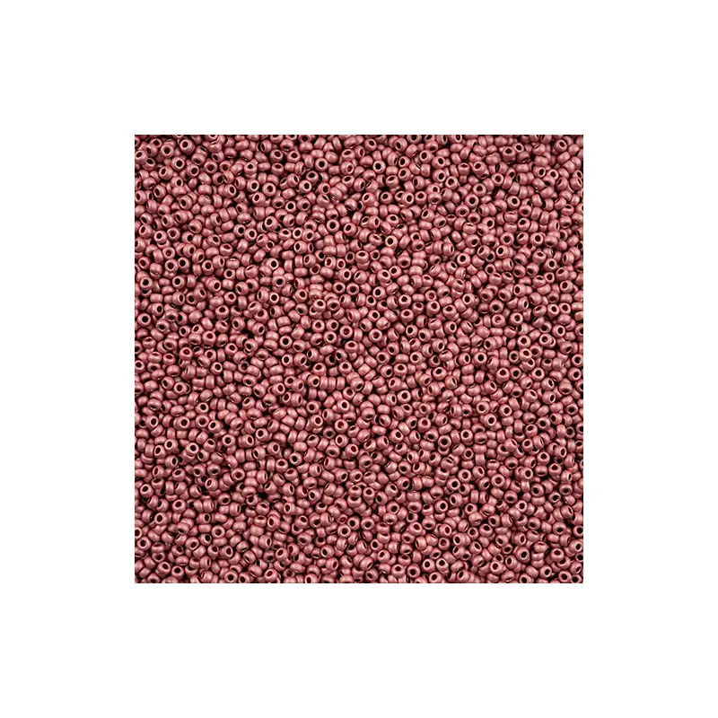 Czech Seed Bead 11/0 Vial Violet Orchid Terra Metallic Matt apx24g