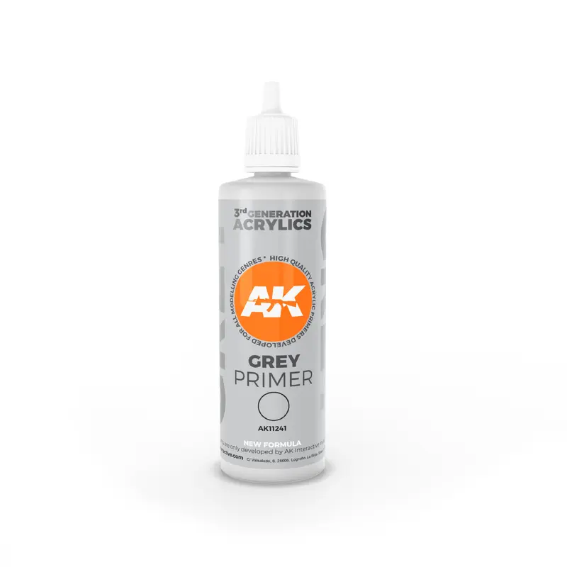 AK Interactive 3G Grey Primer 100ml