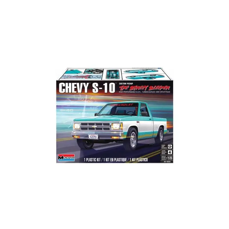 REVELL 1993 CHEVY S-10 "THE STREET SLEEPER" 1/25 4503 PLASTIC MODEL KIT