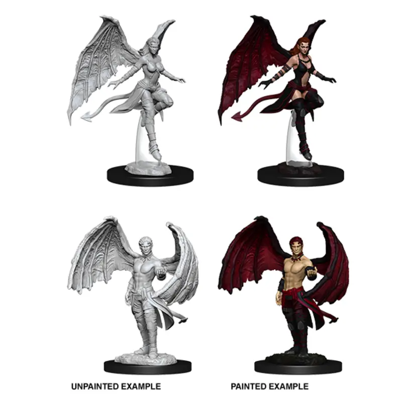 Nolzur's Marvelous Miniatures: Succubus And Incubus