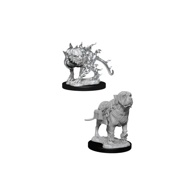 Nolzur's Marvelous Miniatures: Mastiff & Shadow Mastiff