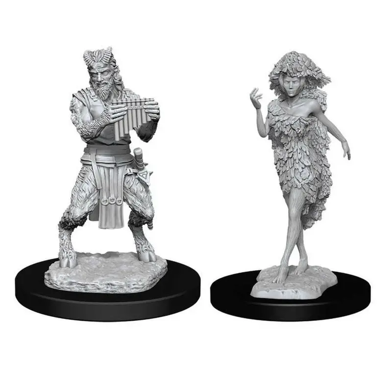 NOLZUR'S MARVELOUS UNPAINTED MINIATURES: SATYR & DRYAD