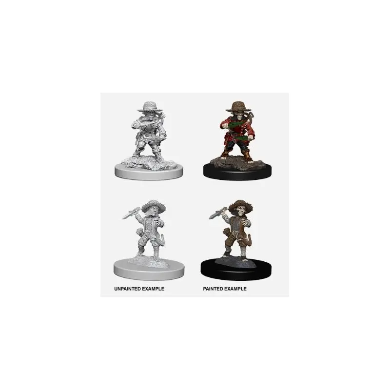 PATHFINDER BATTLES DEEP CUTS UNPAINTED MINIATURES: MALE HALFLING ROGUE