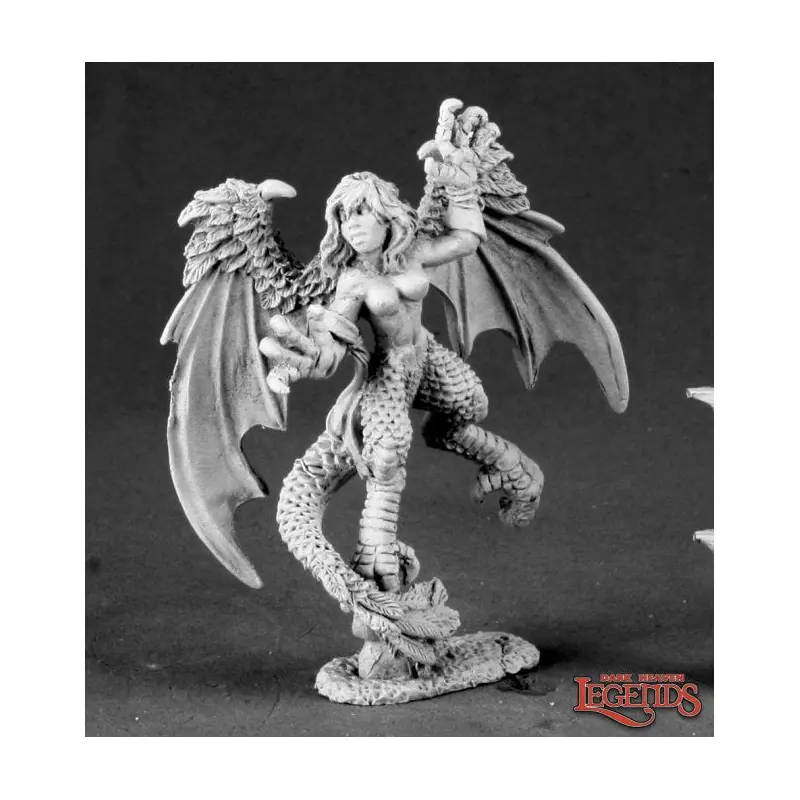 Reaper Miniatures 03480 Aello, Harpy- Dark Heaven Legends