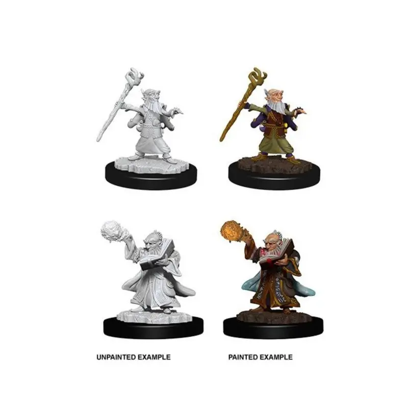 Nolzur's Marvelous Miniatures: Gnome Male Wizard