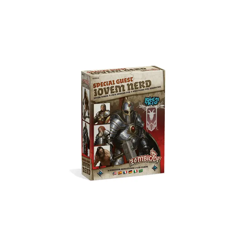 Zombicide: Black Plague Special Guest Box Jovem Nerd