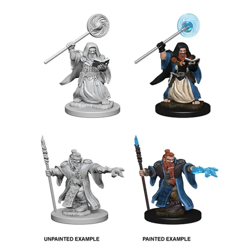 NOLZUR'S MARVELOUS UNPAINTED MINIATURES: DWARF MALE WIZARD