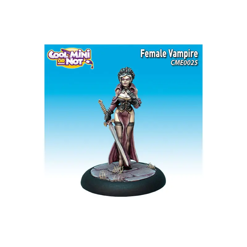 Cool Mini or Not Female Vampire CME0025