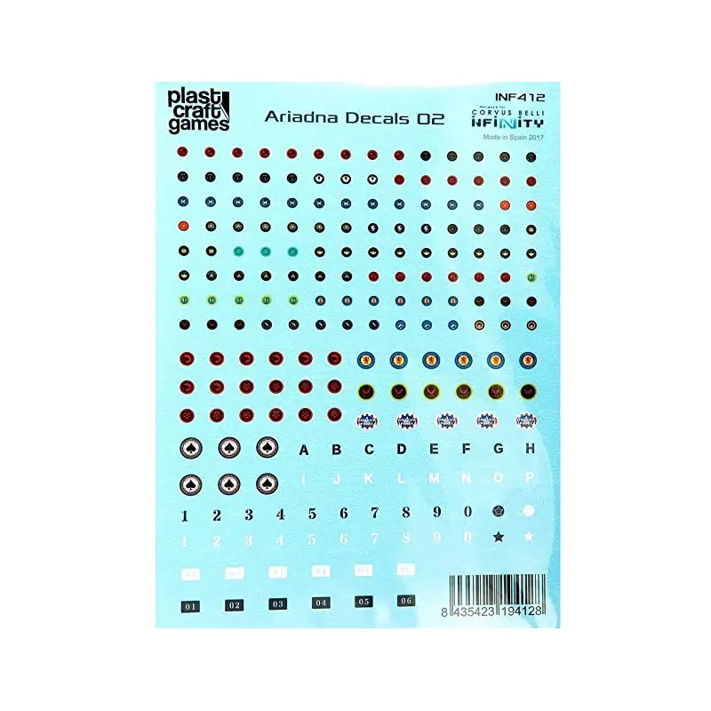 Plast Craft Games Ariadna Decals 02