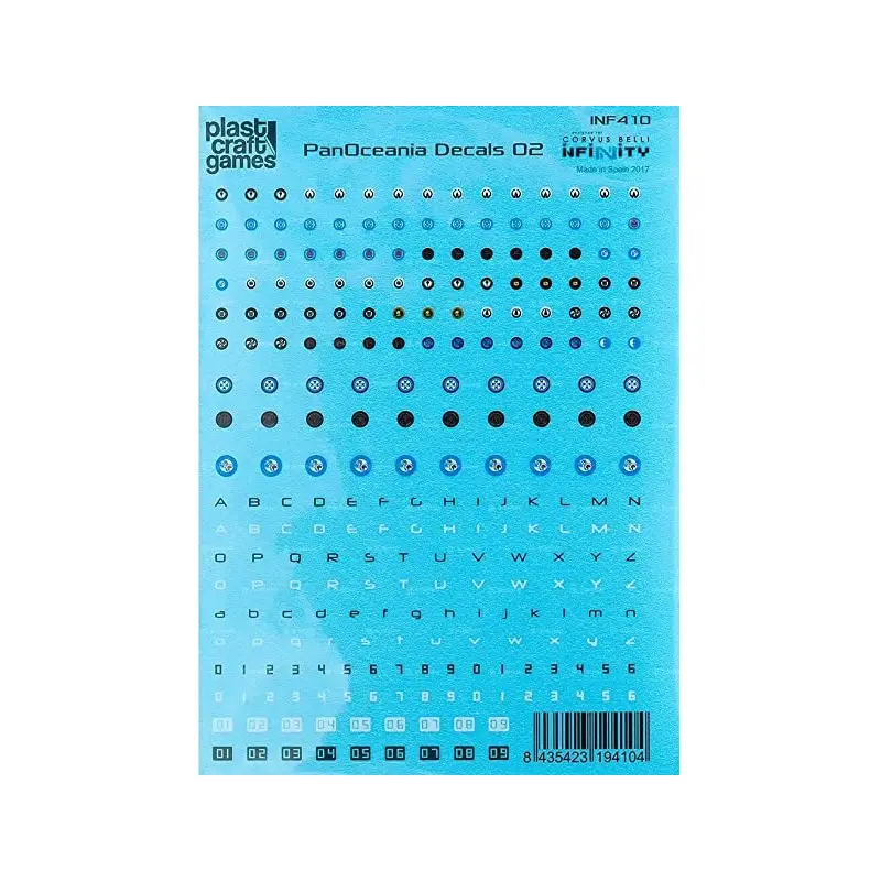 Plast Craft Games PanOceania Decals 02