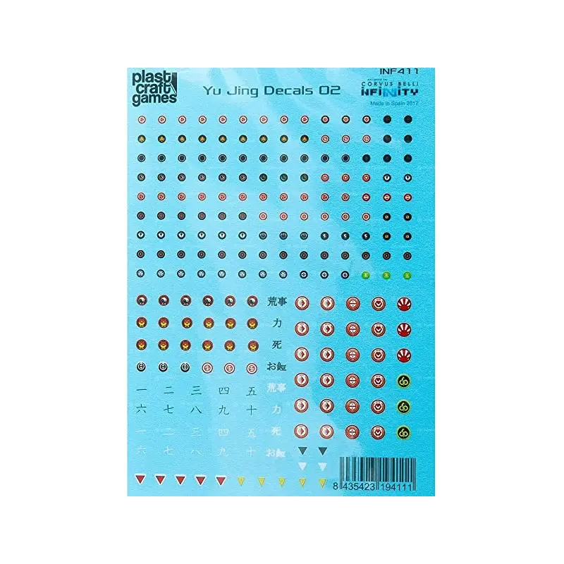 Plast Craft Games Yu Jing Decals 02