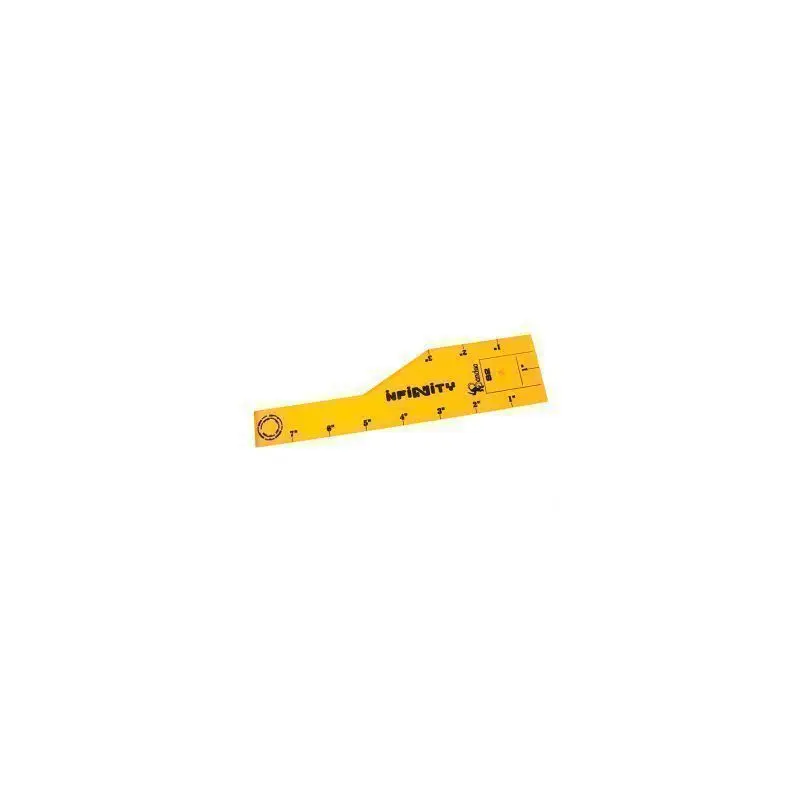 Bandua Infinity Measuring Template Yellow