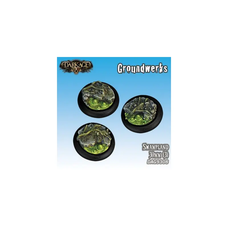 Groundwerks Base Inserts - 30mm Swamp Land