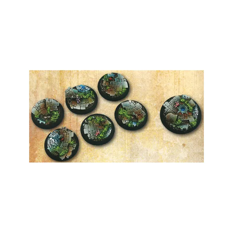 MICRO ART STUDIO - Mystic Large Base Set 6x 40mm, 1x 50mm