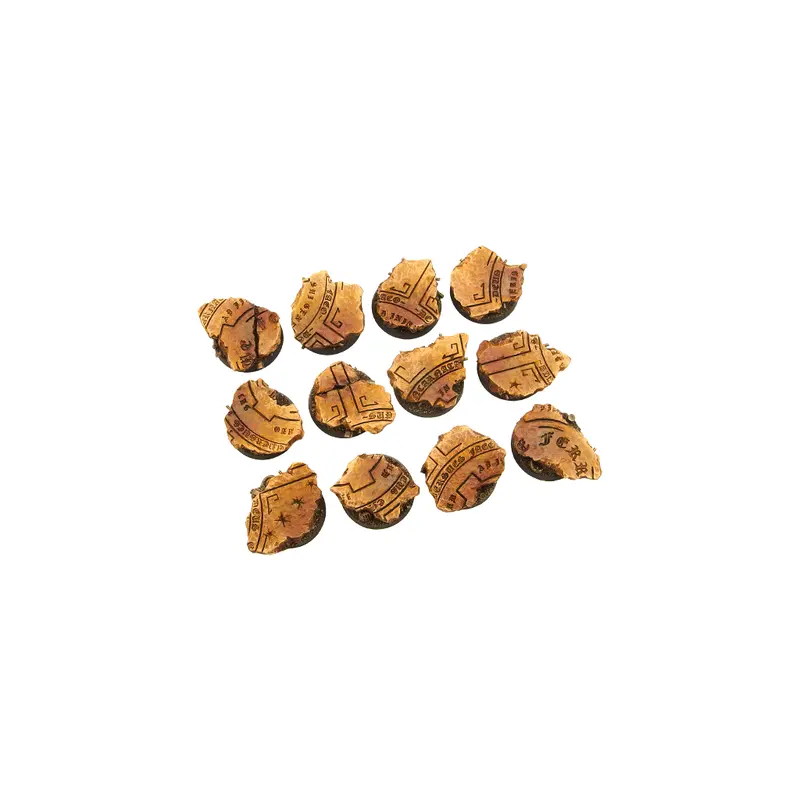 Micro Art Studio Temple Bases, Round 25mm (5)